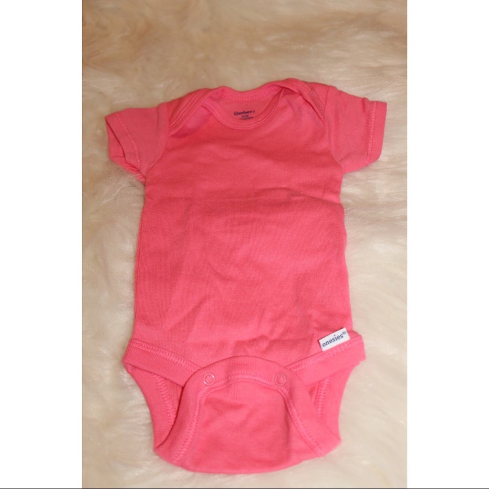 ‼️ LIKE NEW ‼️ Pink Baby Onsie